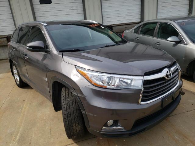 TOYOTA HIGHLANDER 2016 with VIN 5TDDKRFH4GS347805 - Photo from auction