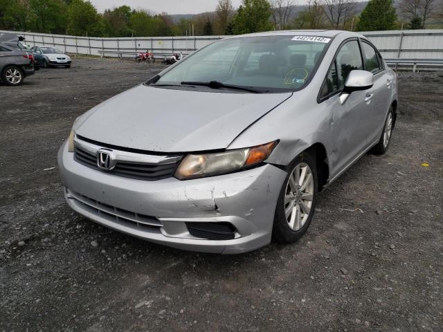Photo 2 from auction – 2012 HONDA CIVIC EXL with VIN 2HGFB2F90CH538916
