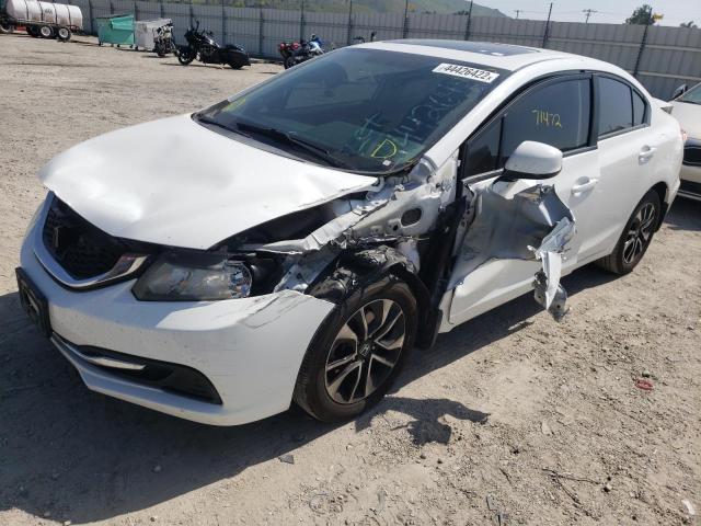 Zdjęcie 2 z aukcji – 2013 HONDA CIVIC EX z VIN 19XFB2F80DE226534