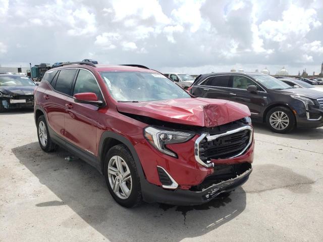 GMC TERRAIN SL 2018 with VIN 3GKALMEX7JL318666 - Photo from auction