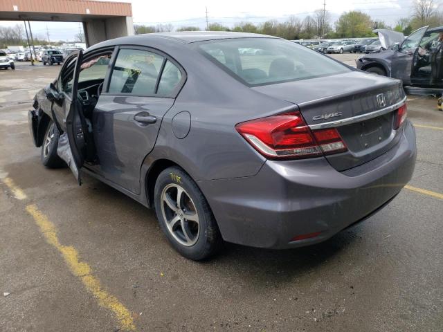 Photo 3 from auction – 2015 HONDA CIVIC SE with VIN 2HGFB2F77FH508010