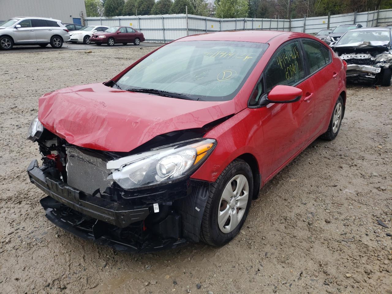 Photo 2 from auction – 2016 KIA FORTE LX with VIN KNAFK4A68G5493886