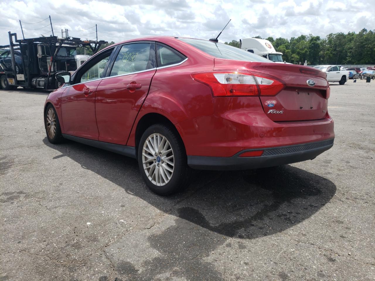 Photo 3 from auction – 2012 FORD FOCUS SEL with VIN 1FAHP3H25CL150801