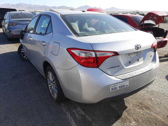 Photo 3 from auction – 2014 TOYOTA COROLLA L with VIN 5YFBURHEXEP019511