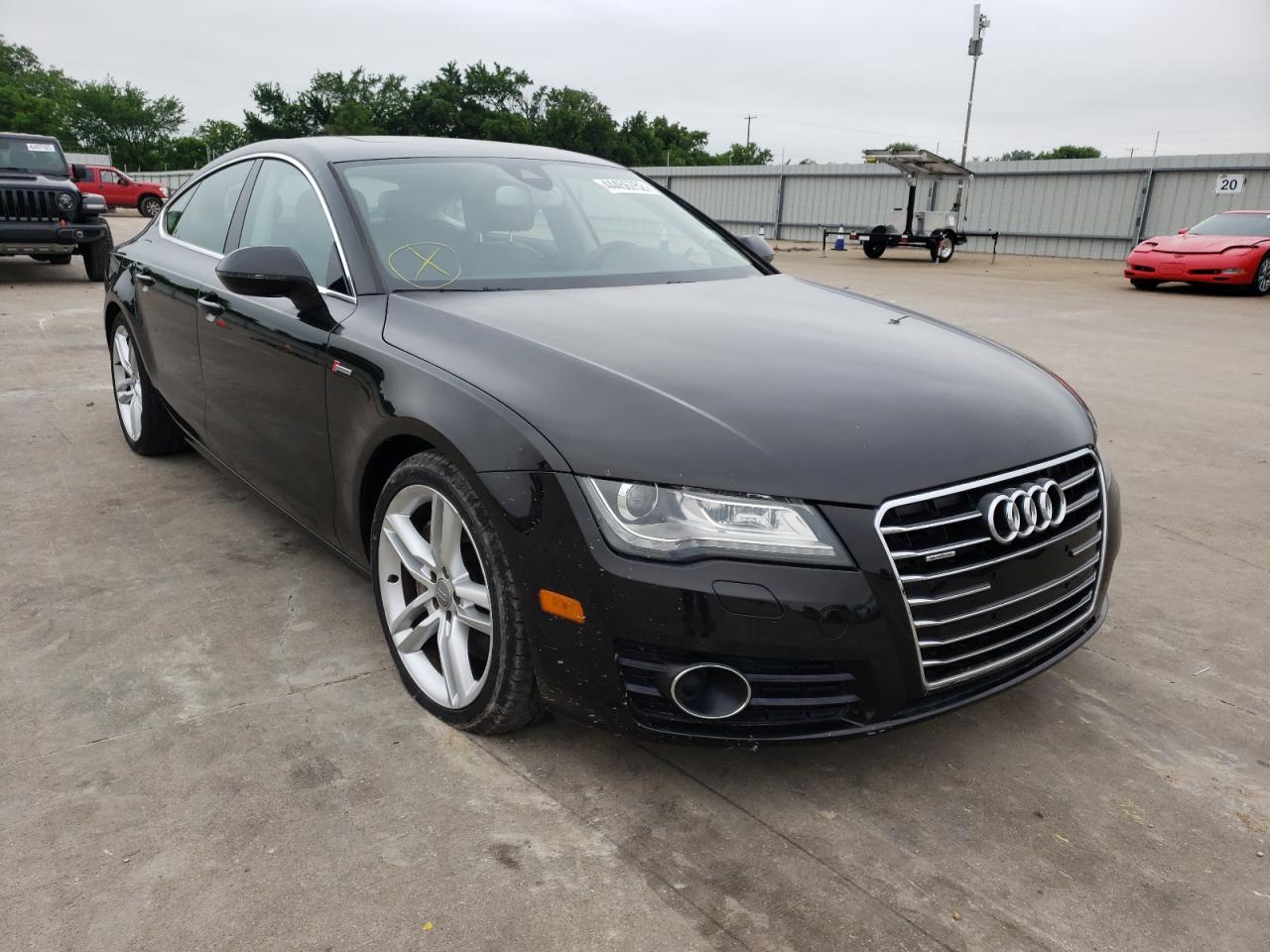 AUDI A7 PREMIUM 2012 with VIN WAUYGAFC3CN133877 - Photo from auction