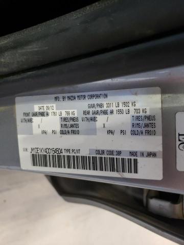 Photo 10 from auction – 2013 MAZDA MAZDA2 with VIN JM1DE1KY4D0154504