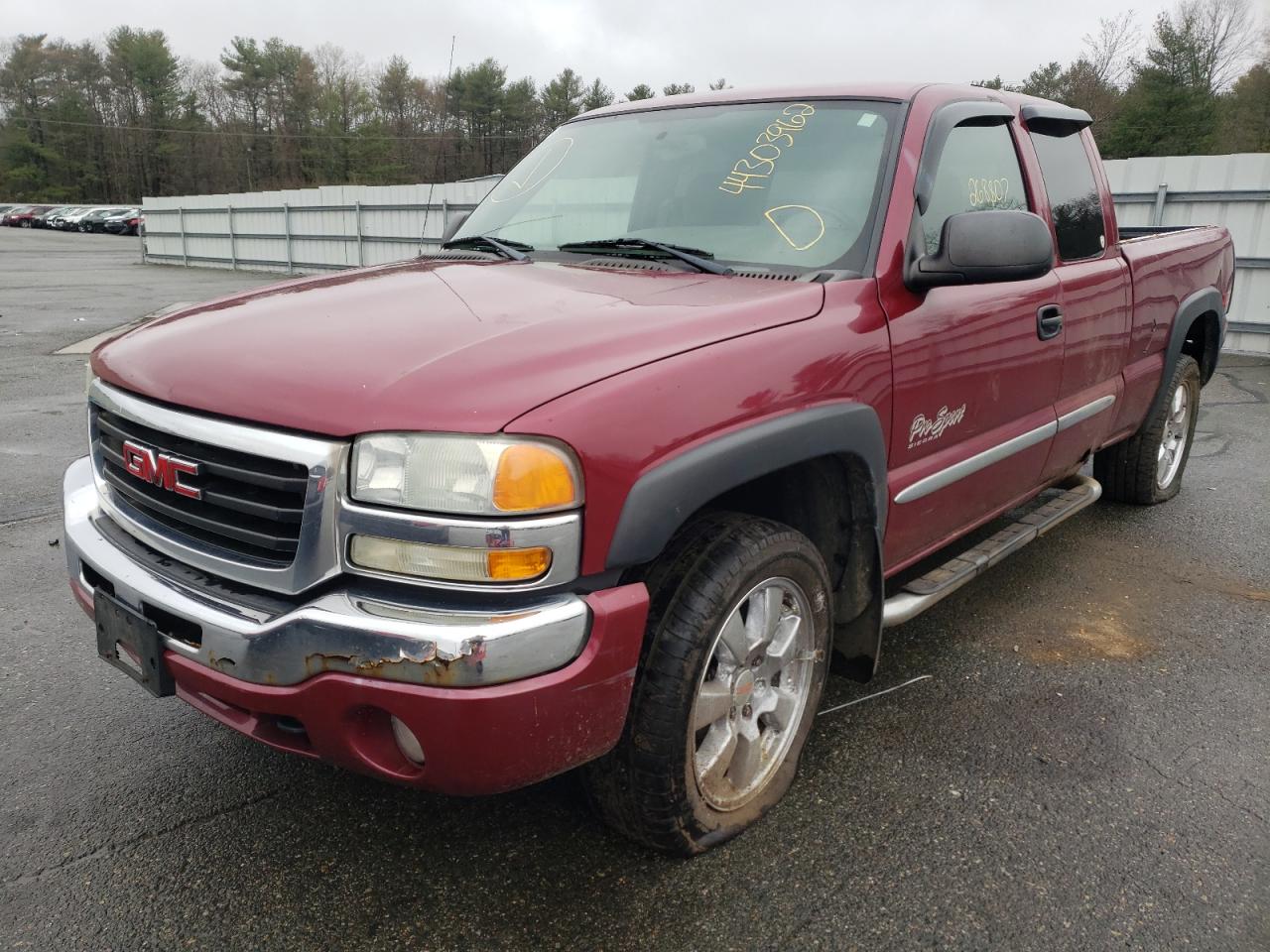 Photo 2 from auction – 2004 GMC NEW SIERRA with VIN 2GTEK19T041360513