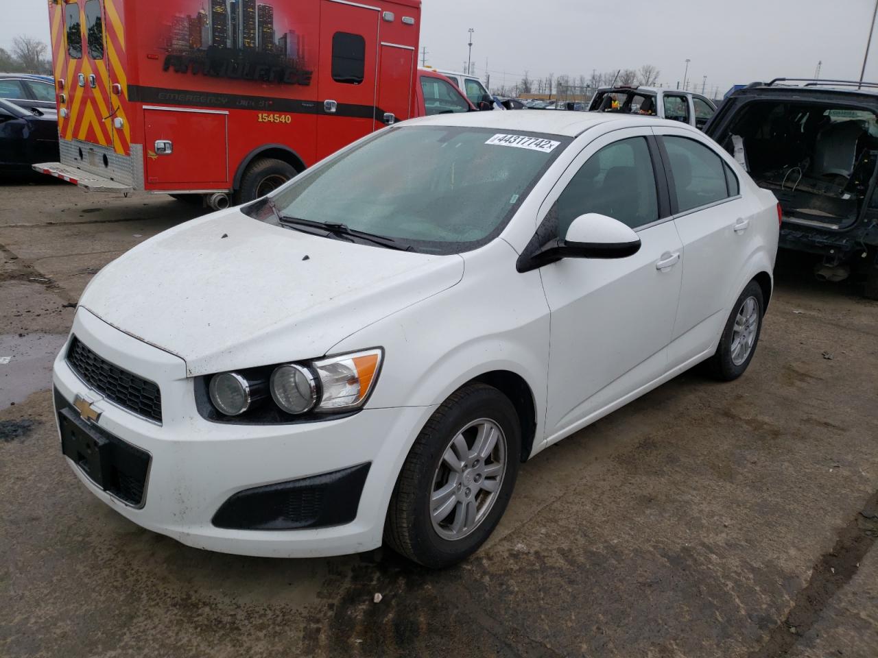 Photo 2 from auction – 2014 CHEVROLET SONIC LT with VIN 1G1JC5SHXE4211579