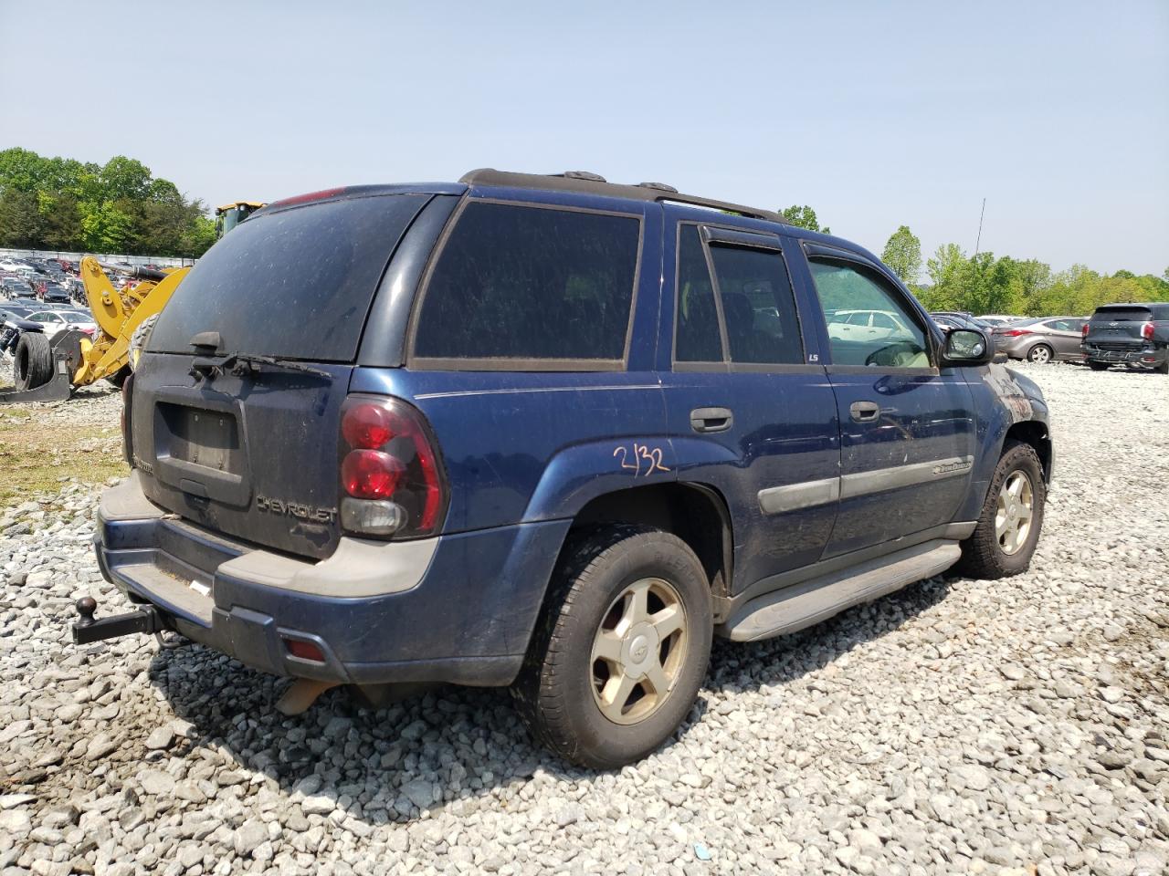 Photo 4 from auction – 2003 CHEVROLET TRAILBLAZE with VIN 1GNDT13S932414535
