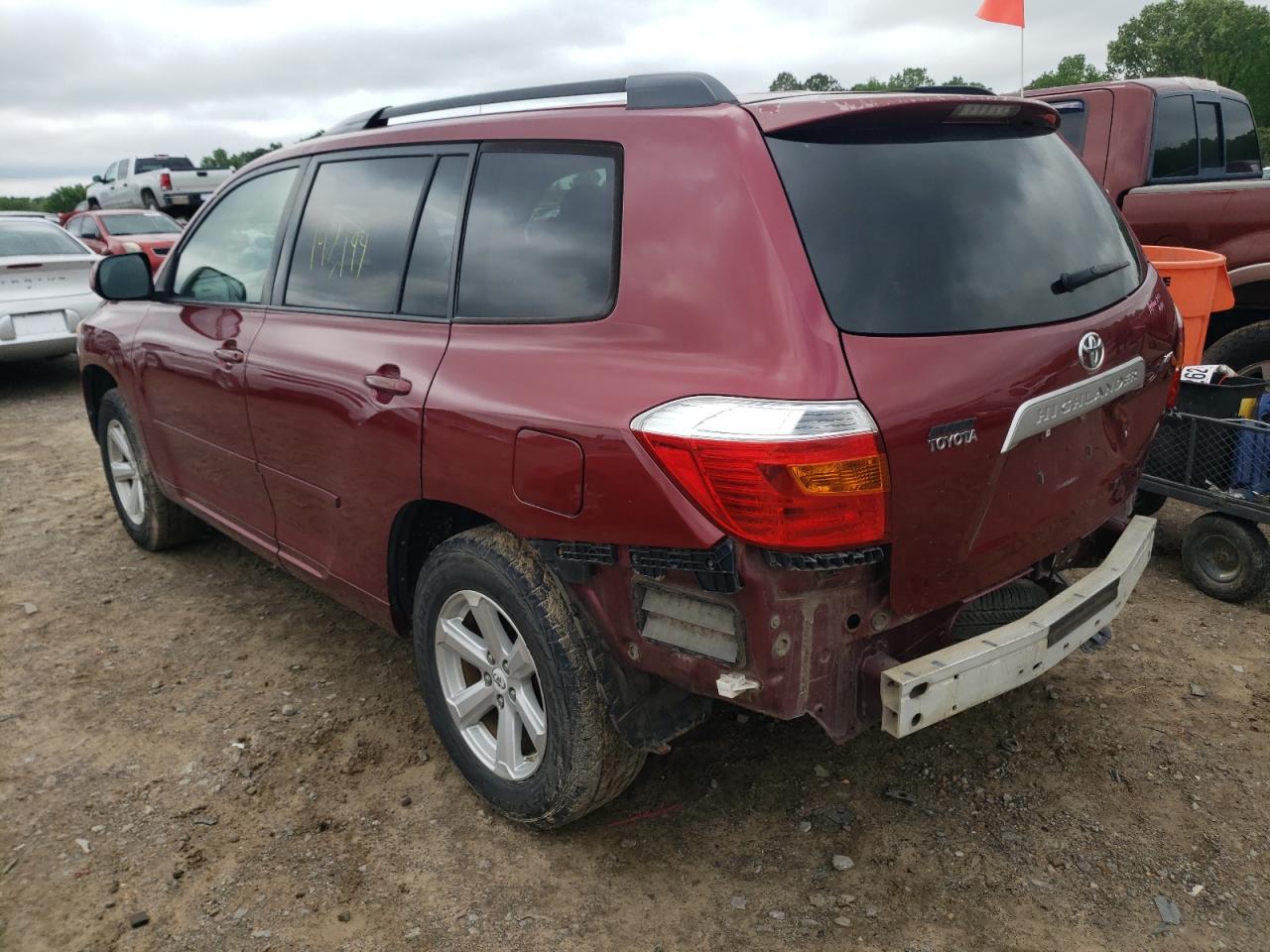 Photo 3 from auction – 2008 TOYOTA HIGHLANDER with VIN JTEDS41A582038961