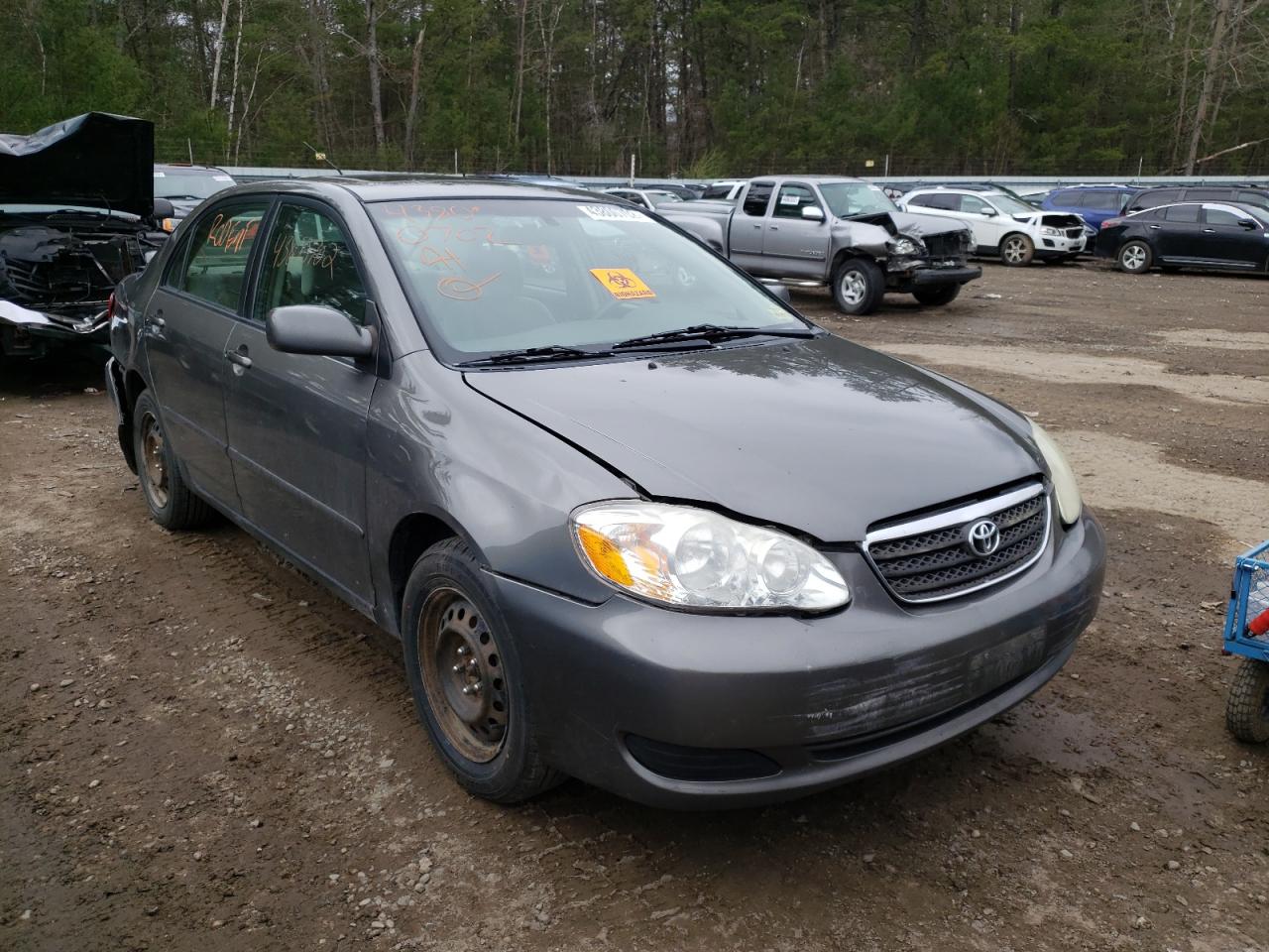TOYOTA COROLLA CE 2007 with VIN 2T1BR32E37C833624 - Photo from auction