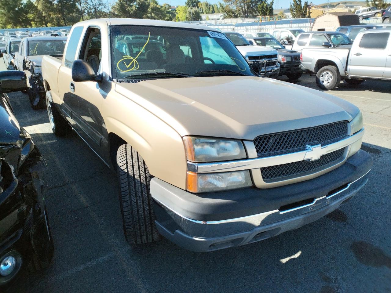 CHEVROLET SILVERADO 2004 with VIN 1GCEC19V44Z106146 - Photo from auction