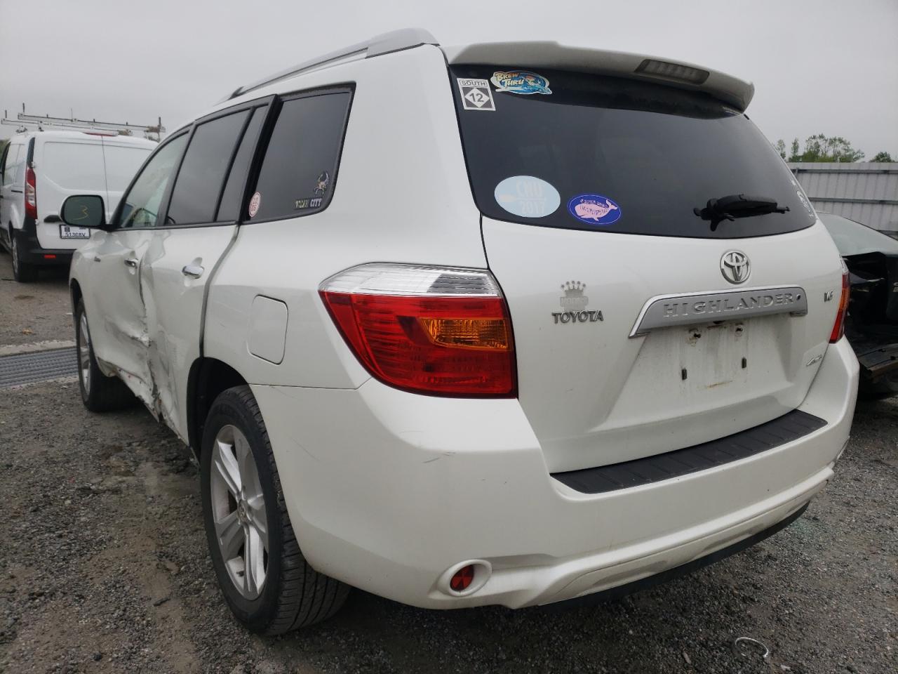 Photo 3 from auction – 2008 TOYOTA HIGHLANDER with VIN JTEES42A882088921
