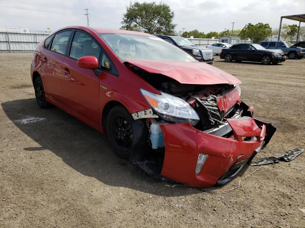 TOYOTA PRIUS 2015 with VIN JTDKN3DU1F0450676 - Photo from auction