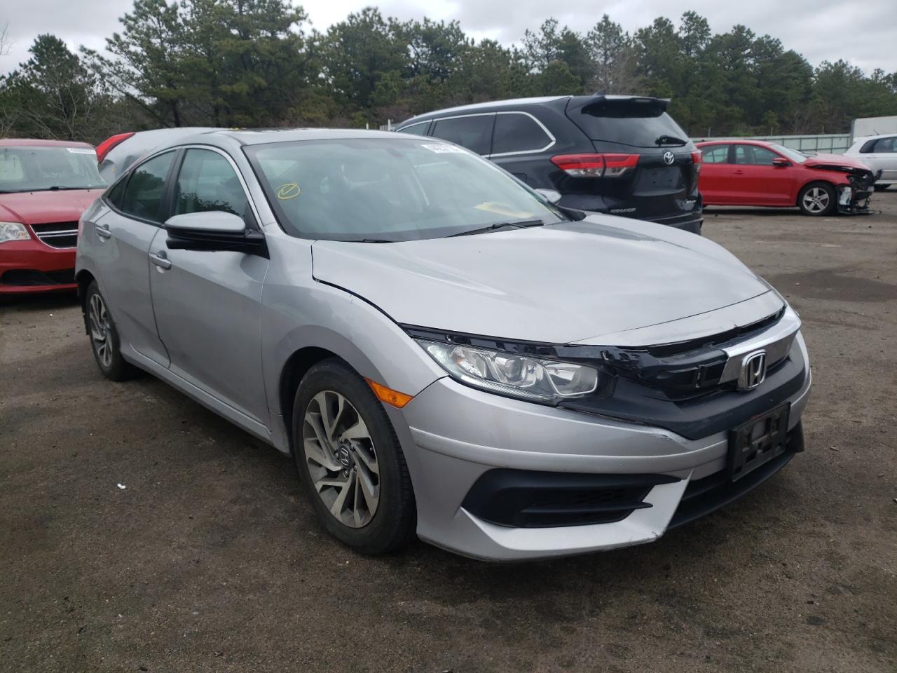 HONDA CIVIC EX 2016 with VIN 19XFC2F74GE249727 - Photo from auction