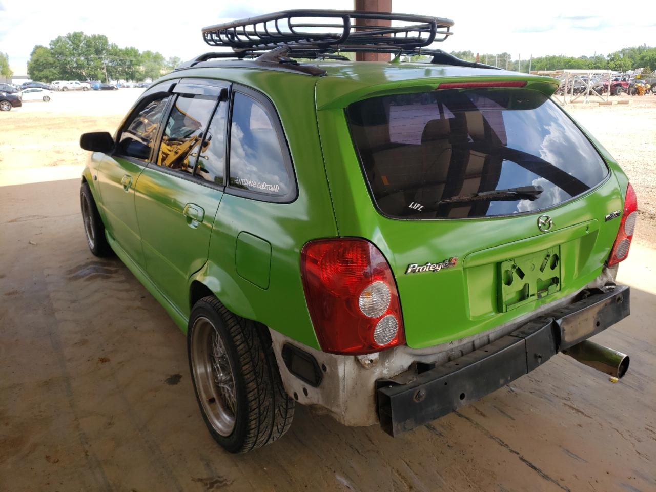 Photo 3 from auction – 2002 MAZDA PROTEGE PR with VIN JM1BJ245621487225