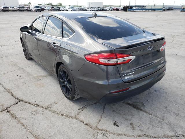 Photo 3 from auction – 2020 FORD FUSION SE with VIN 3FA6P0HD6LR148032