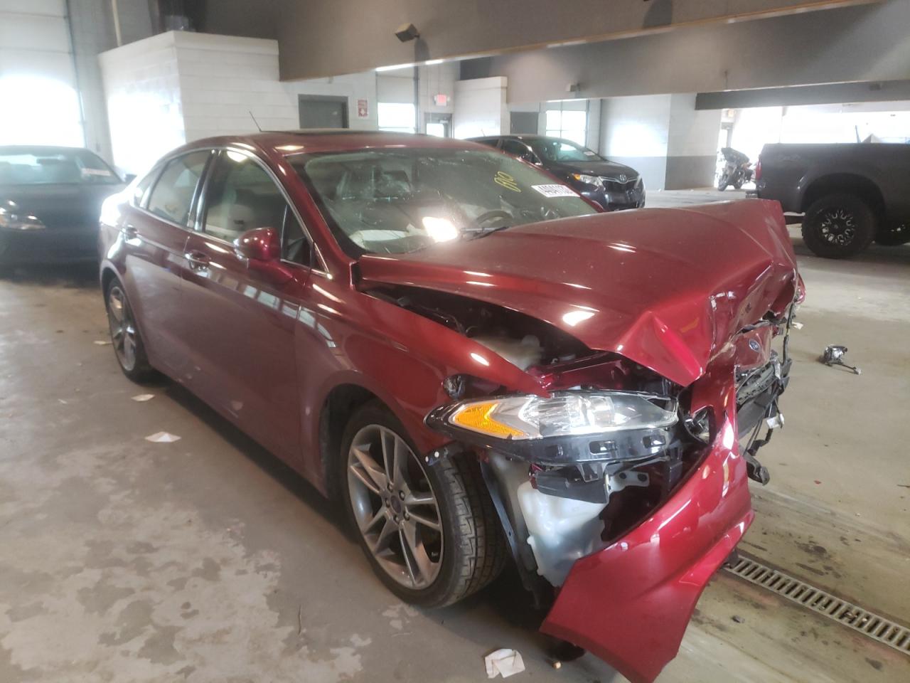 FORD FUSION TIT 2016 with VIN 3FA6P0K96GR257360 - Photo from auction