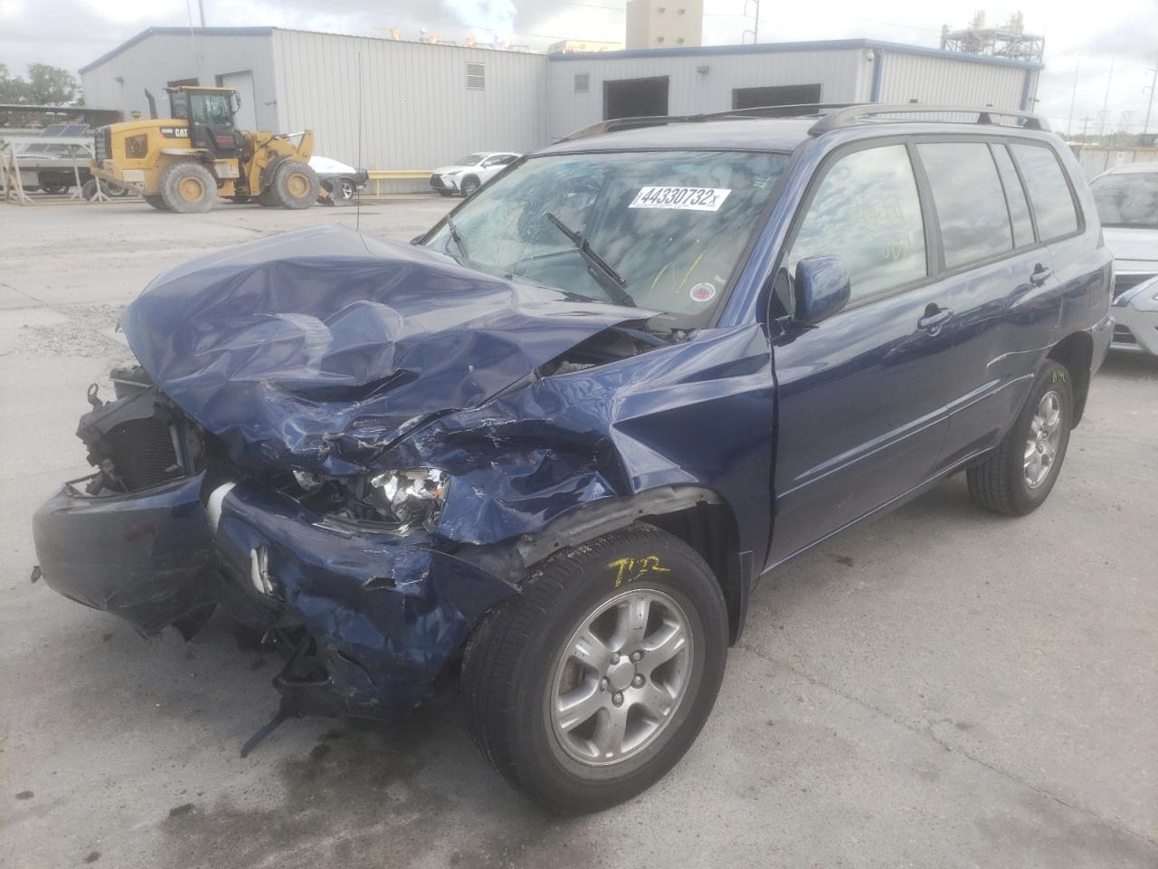 Photo 2 from auction – 2006 TOYOTA HIGHLANDER with VIN JTEDP21A860092902