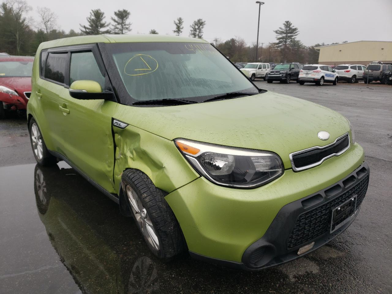 KIA SOUL + 2014 с VIN KNDJP3A56E7740033 - Снимка от търг