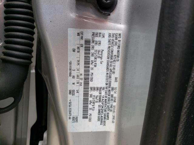 Photo 10 from auction – 2014 FORD FOCUS SE with VIN 1FADP3K29EL426892