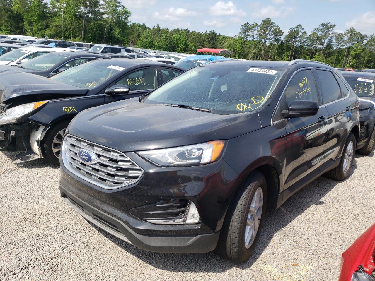 Photo 2 from auction – 2021 FORD EDGE SEL with VIN 2FMPK3J94MBA47653