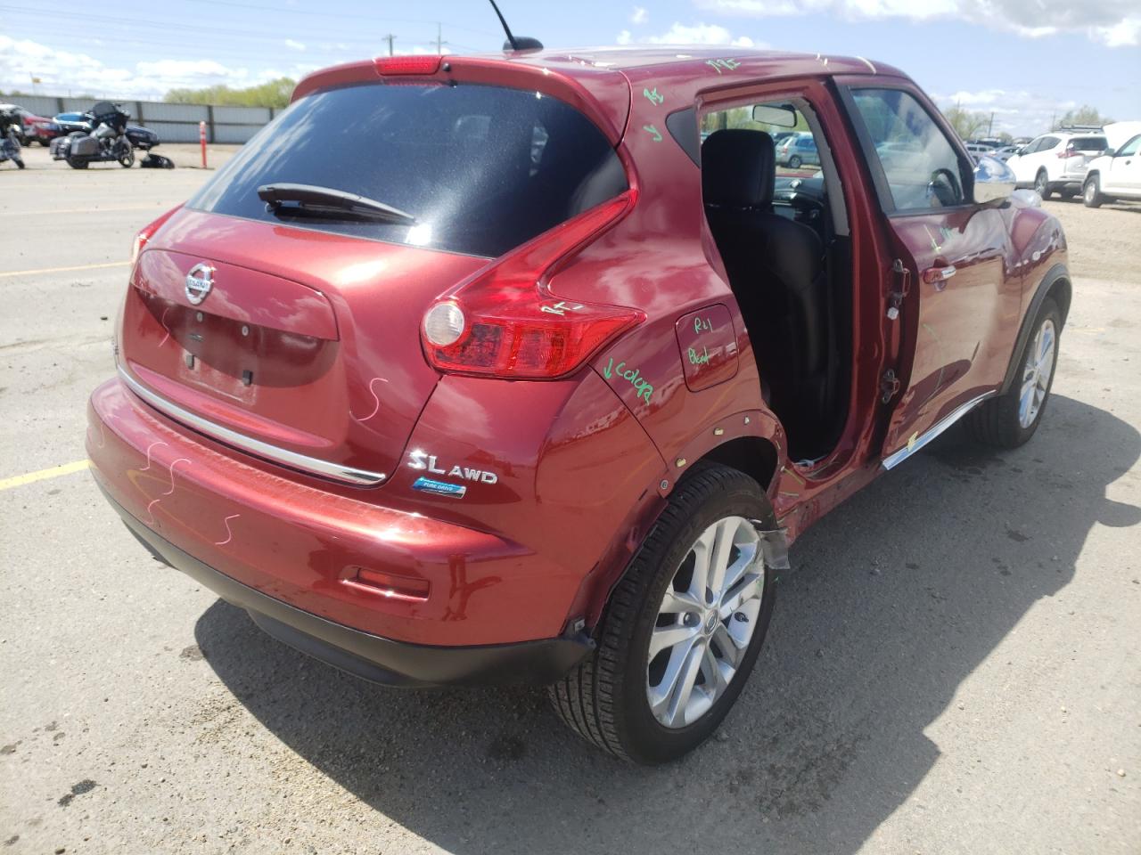 Photo 4 from auction – 2012 NISSAN JUKE S with VIN JN8AF5MV7CT106927
