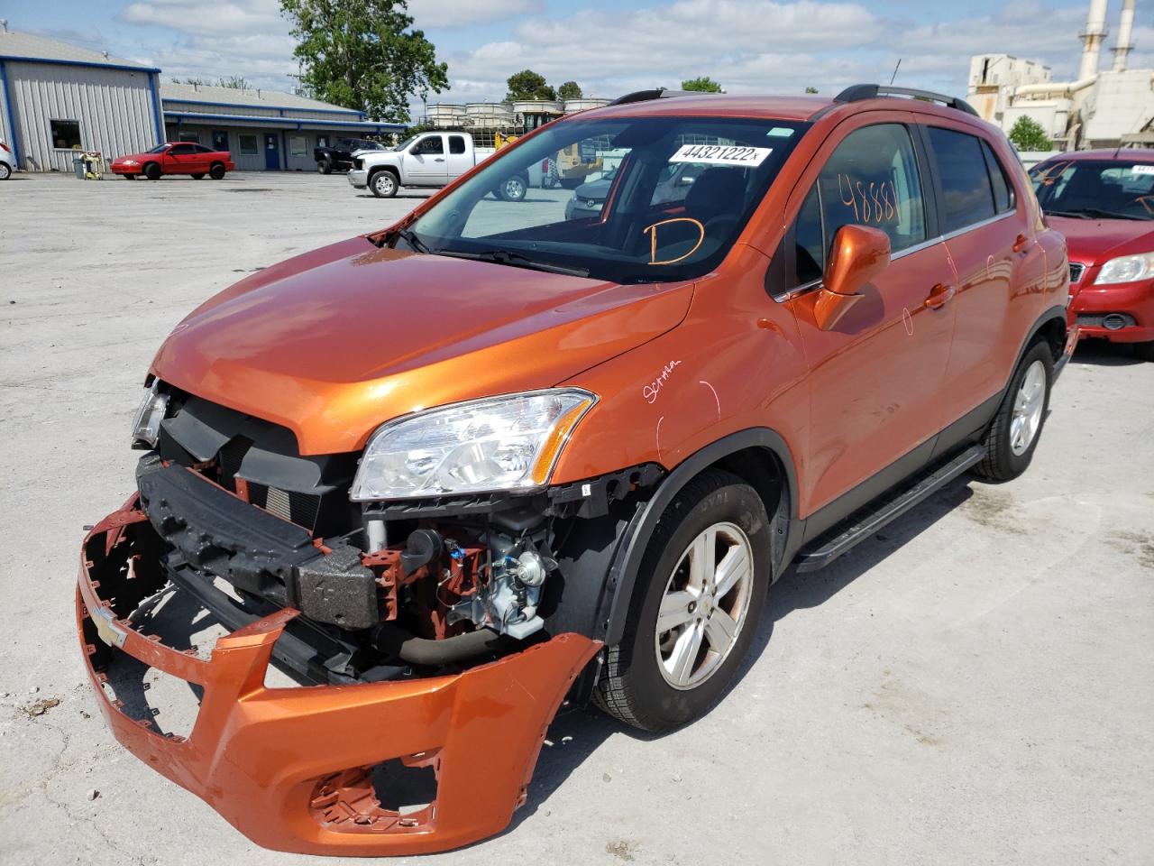 Photo 2 from auction – 2015 CHEVROLET TRAX 1LT with VIN KL7CJLSBXFB081013