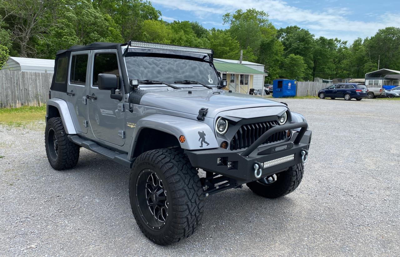 JEEP WRANGLER U 2016 with VIN 1C4BJWEG7GL290602 - Photo from auction