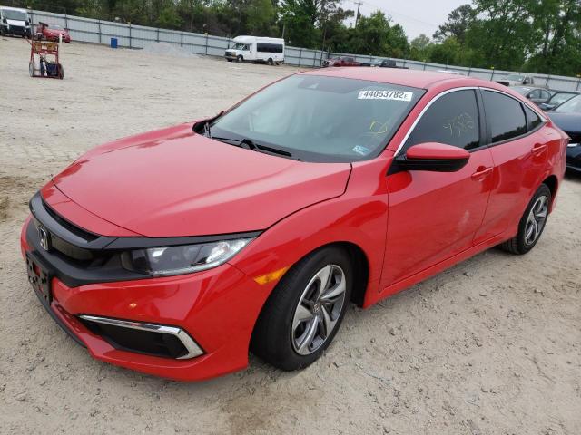 Photo 2 from auction – 2019 HONDA CIVIC LX with VIN 2HGFC2F62KH523710