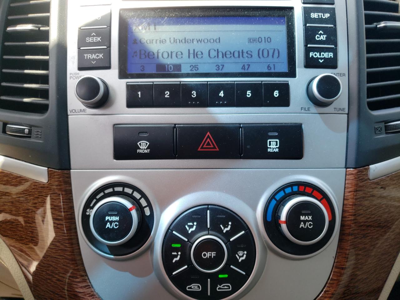 Photo 9 from auction – 2009 HYUNDAI SANTA FE G with VIN 5NMSG13D89H230326
