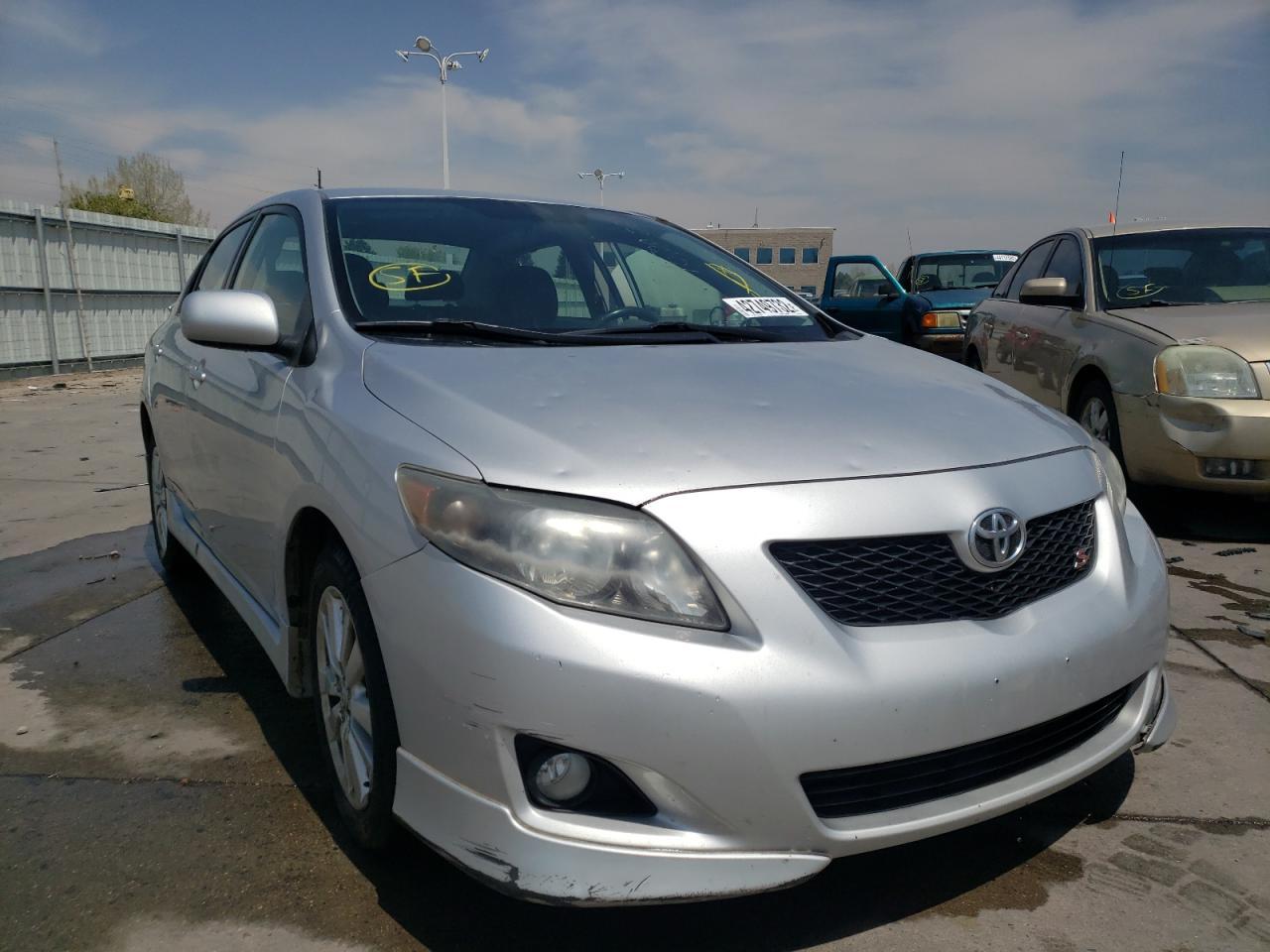 TOYOTA COROLLA BA 2010 with VIN 1NXBU4EE4AZ248427 - Photo from auction