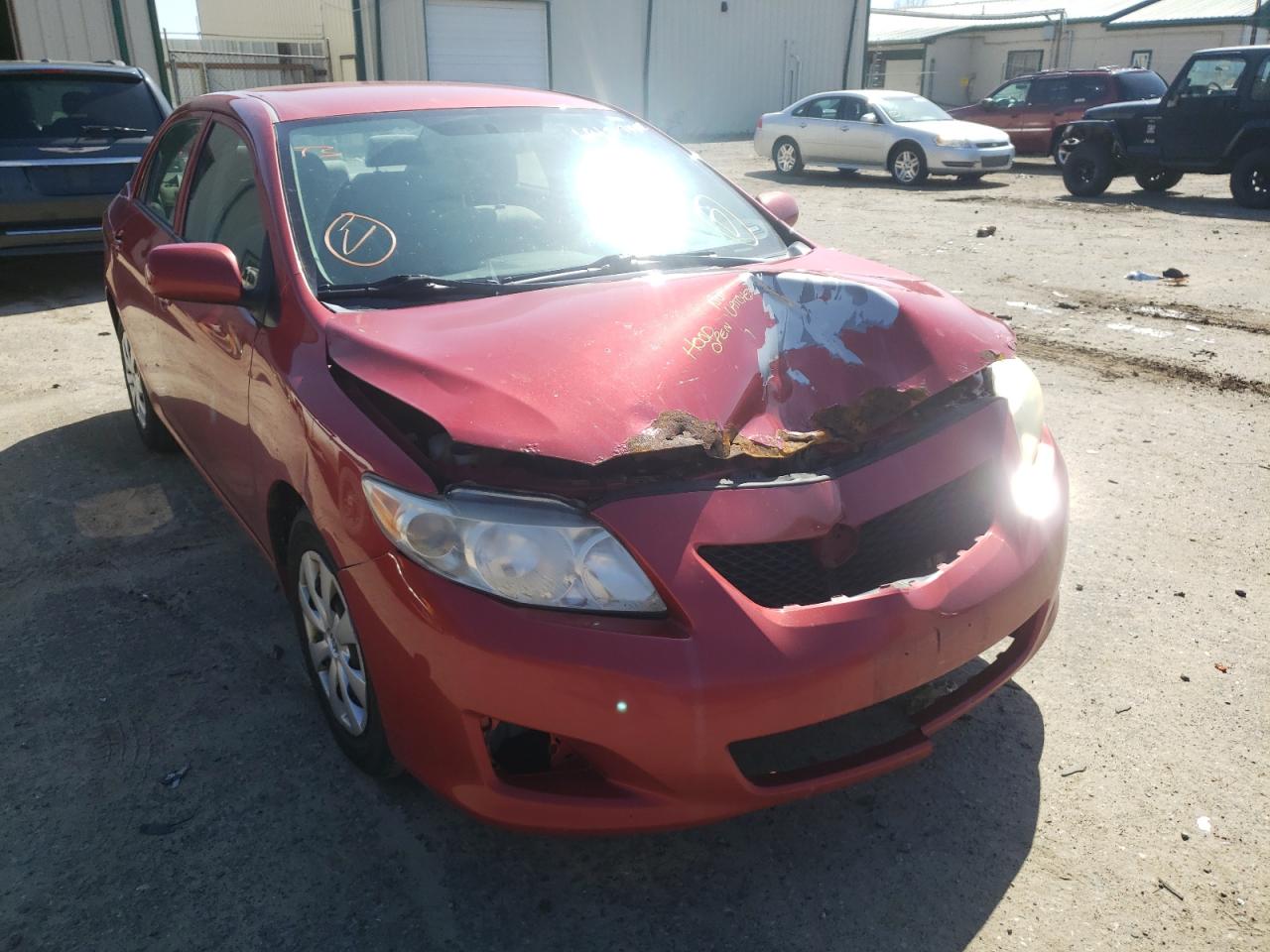 TOYOTA COROLLA BA 2010 with VIN 2T1BU4EE2AC341951 - Photo from auction