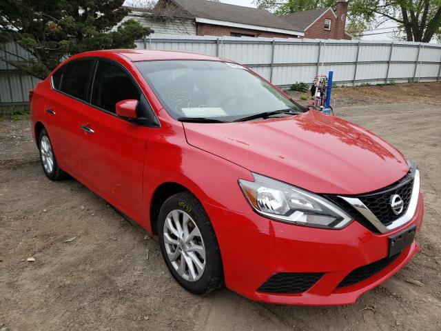 NISSAN SENTRA S 2018 with VIN 3N1AB7AP1JL648909 - Photo from auction