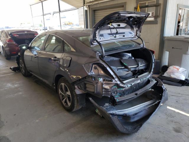 Photo 3 from auction – 2020 HONDA CIVIC LX with VIN 19XFC2F69LE208186