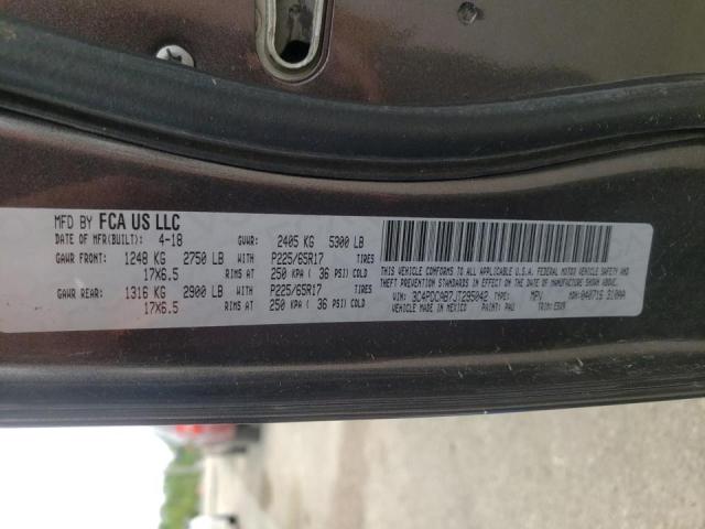 Photo 10 from auction – 2018 DODGE JOURNEY SE with VIN 3C4PDCAB7JT295042