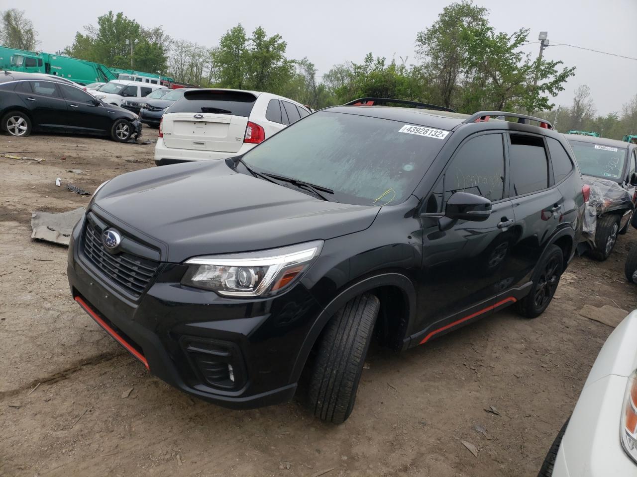 Photo 2 from auction – 2020 SUBARU FORESTER S with VIN JF2SKALC9LH410530