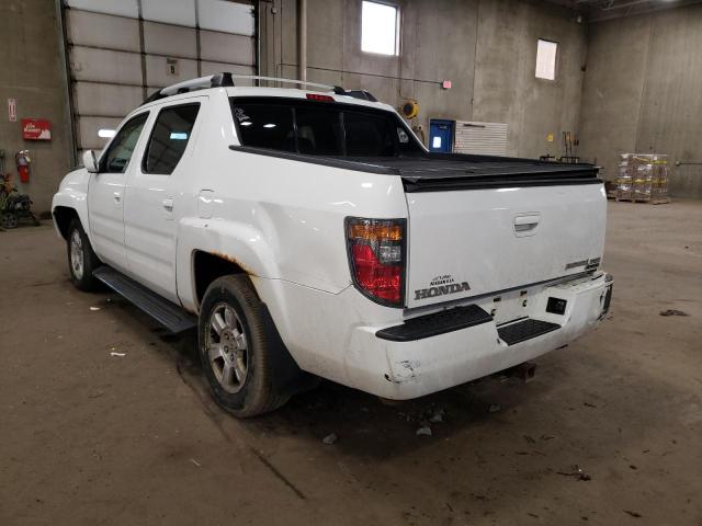 Photo 3 from auction – 2008 HONDA RIDGELINE with VIN 2HJYK16588H509925