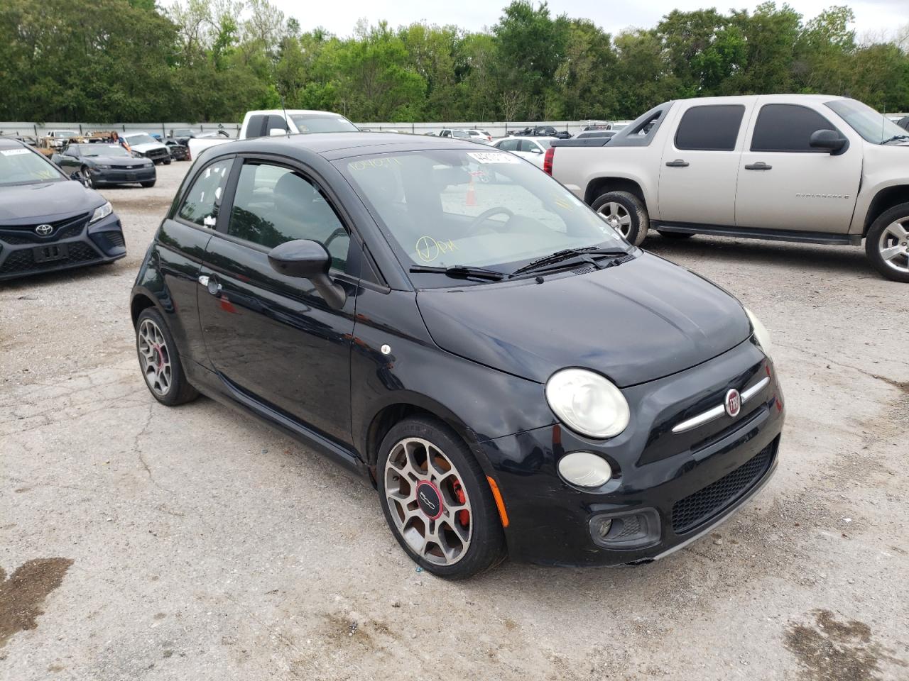 FIAT 500 SPORT 2012 with VIN 3C3CFFBR1CT107757 - Photo from auction