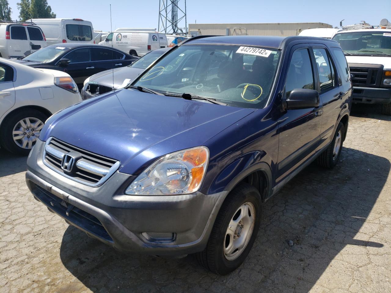 Photo 2 from auction – 2003 HONDA CR-V LX with VIN JHLRD68483C004700