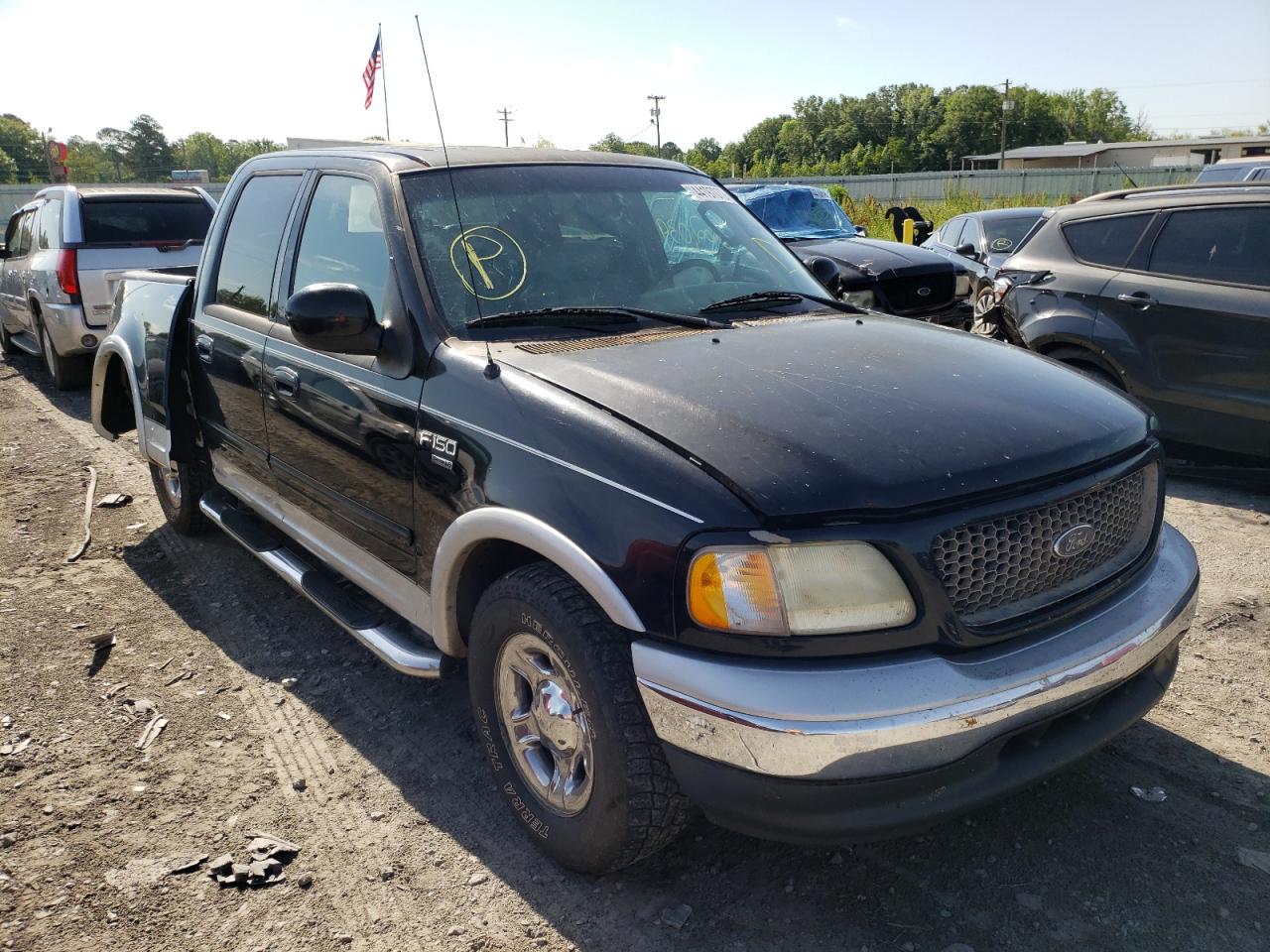 FORD F150 SUPER 2003 with VIN 1FTRW07L53KD74070 - Photo from auction