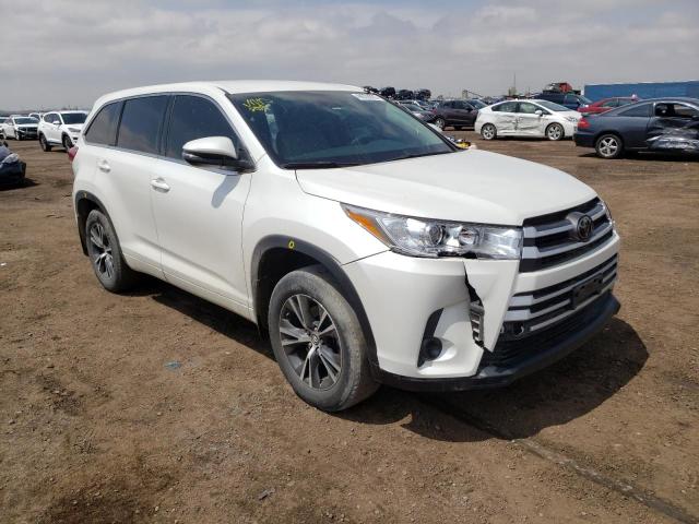 TOYOTA HIGHLANDER 2018 with VIN 5TDBZRFH3JS867262 - Photo from auction