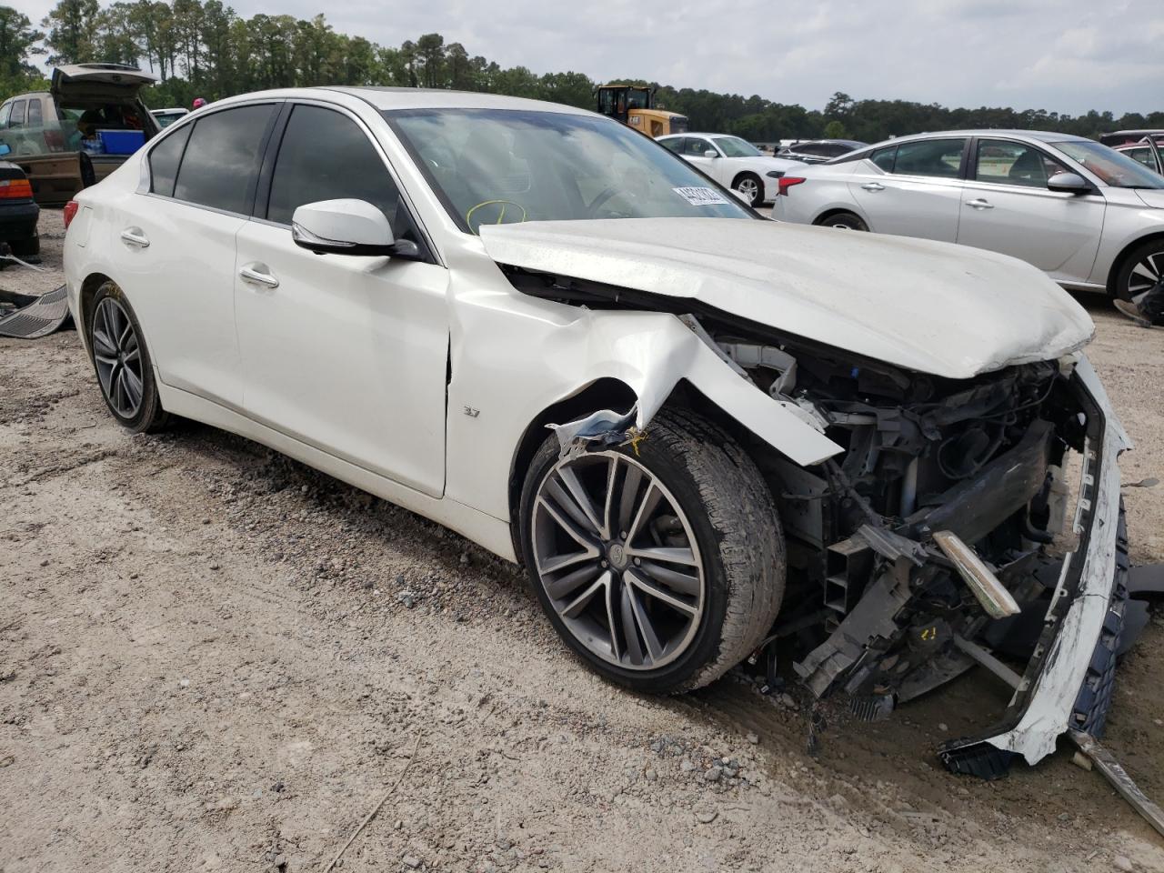 INFINITI Q50 BASE 2014 z numerem VIN JN1BV7AP1EM673560 - Zdjęcie z aukcji