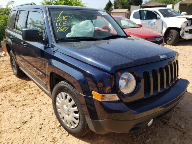 Photo 1 from auction – 2016 JEEP PATRIOT SP with VIN 1C4NJPBA6GD676148