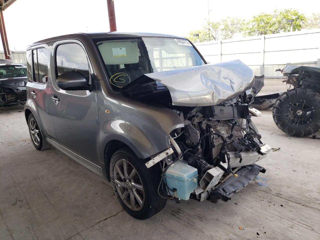 NISSAN CUBE BASE 2010 with VIN JN8AZ2KR2AT156319 - Photo from auction