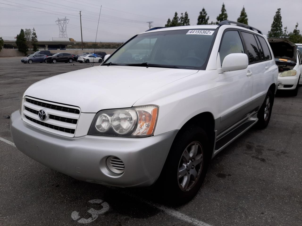 Photo 2 from auction – 2001 TOYOTA HIGHLANDER with VIN JTEGF21A910011771