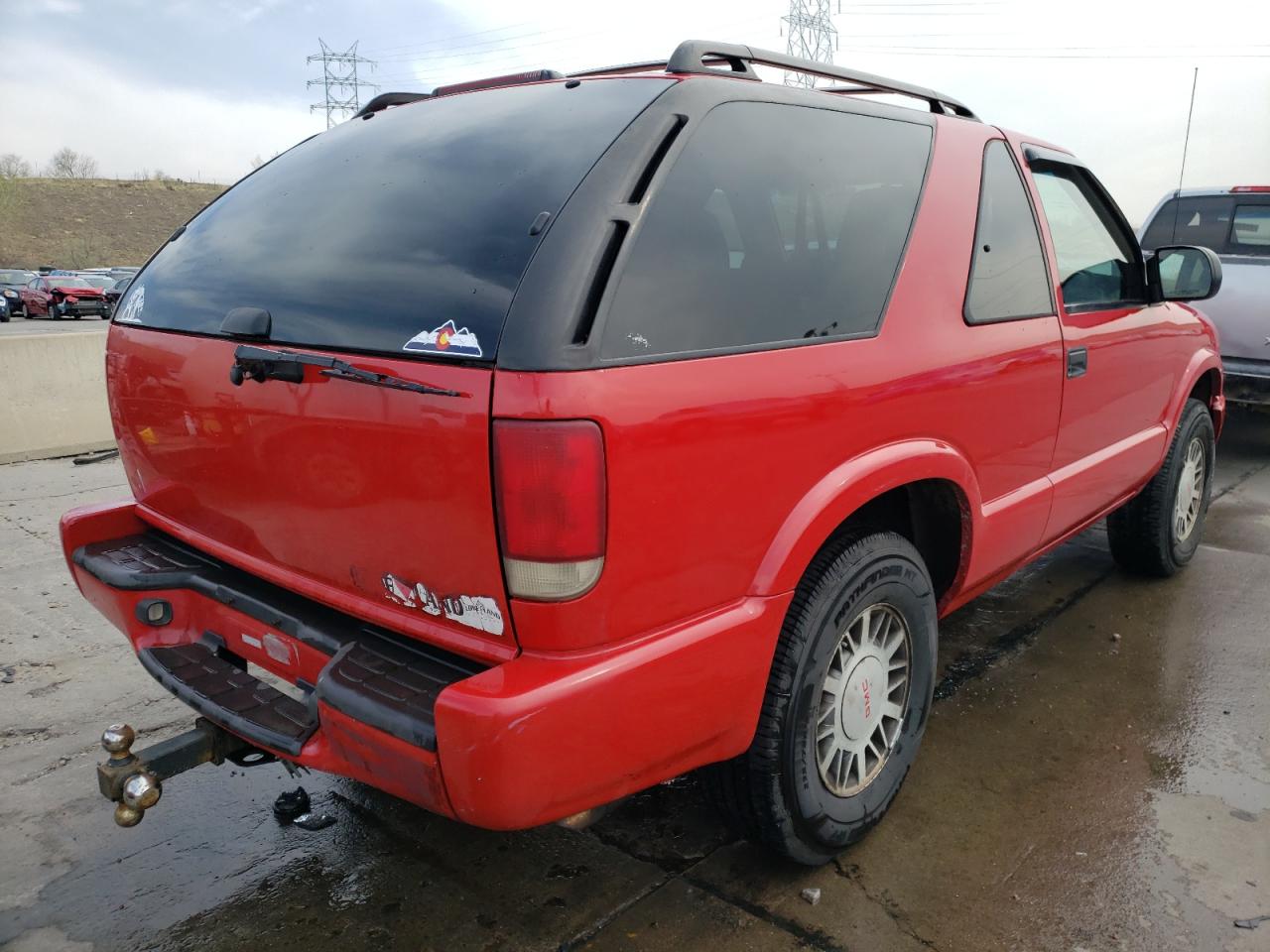 Photo 4 from auction – 2000 GMC JIMMY with VIN 1GKCT18W0YK198991