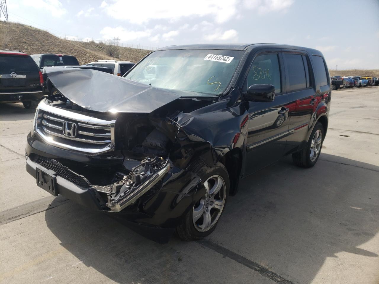 Photo 2 from auction – 2015 HONDA PILOT EX with VIN 5FNYF4H43FB053415
