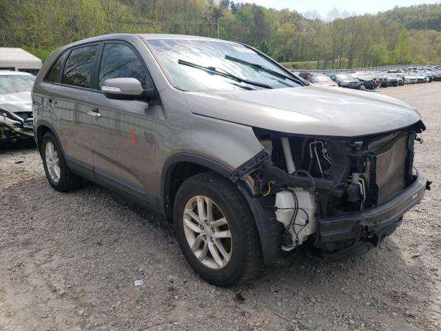 KIA SORENTO LX 2015 with VIN 5XYKT3A67FG572528 - Photo from auction