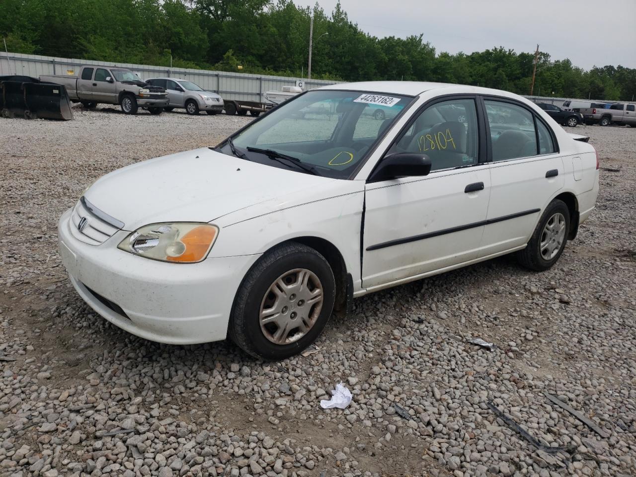 Photo 15 from auction – 2002 HONDA CIVIC DX with VIN 2HGES16152H607873